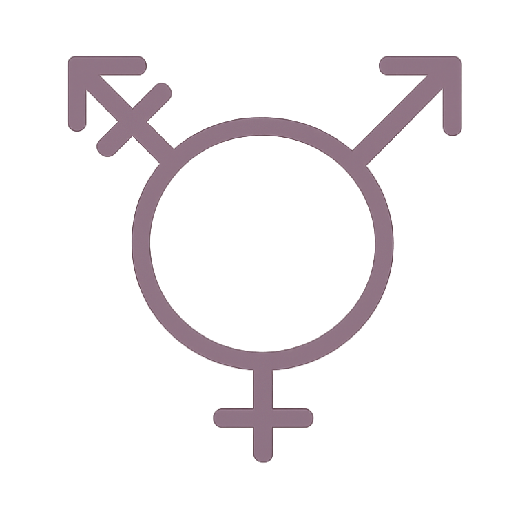 Symbol für Geschlechtervielfalt.